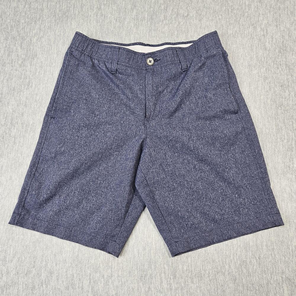 Under Armour Shorts Mens 30 Blue Match Play Vented Golf Shorts